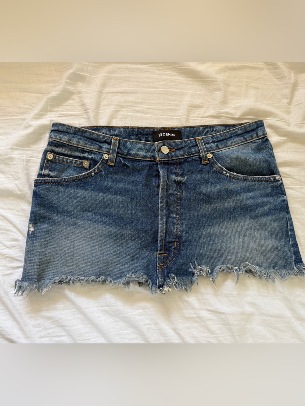 EB Denim vintage Denim Mini Skirt